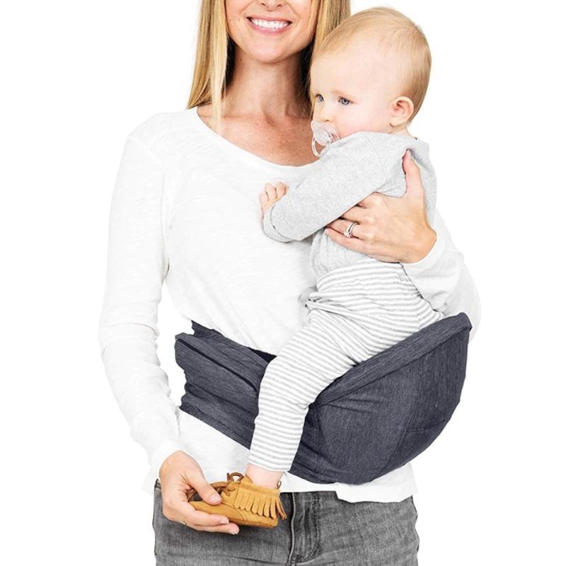 Porte bébé. Siège de hanche pour bébé. Ceinture de portage – Stock de  cadeaux